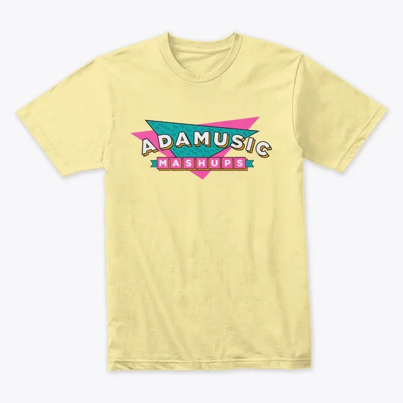 Adamusic Retro T-Shirt (Premium Fabric)