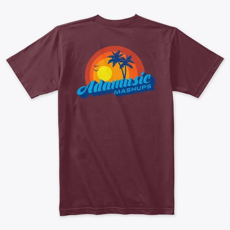 Adamusic Sunset T-Shirt (Premium Fabric)